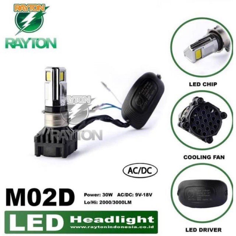 RTD LAMPU LED 3 SISI LAMPU DEPAN LED ORIGINAL RTD RAYTON LAMPU LED RTD 3 SISI