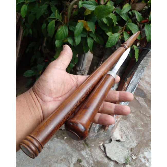 Tongkat komando kayu galih johar super