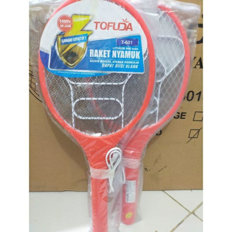 Raket Nyamuk Cas Luby L3826 A / L3826A / Raket Tepuk Nyamuk Tofuda / Raket Nyamuk Stark Murah