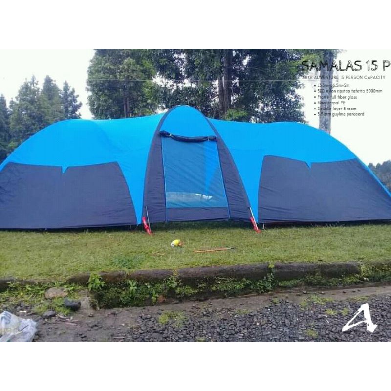tenda glamping ,big dome SAMALAS 15p Arkh_adventure