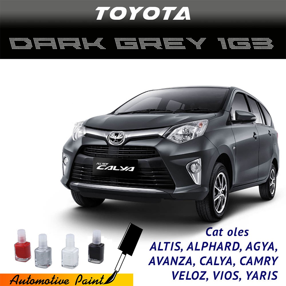 TOYOTA DARK GREY METALLIC 1G3 CAT OLES PENGHILANG BARET MOBIL LECET GORES ABU-ABU TUA METALIK INNOVA