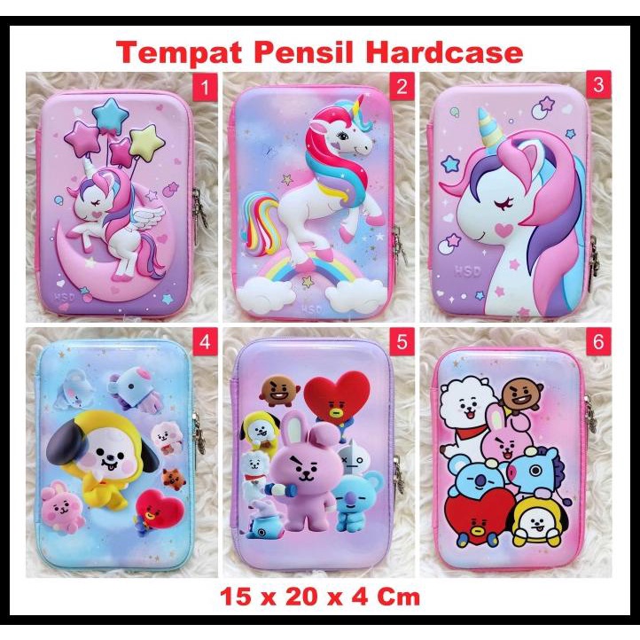 

Heaven | Tempat Pensil Anak Hardcase Boxes Kotak Pencil Case Hsd Unicorn Bt 21