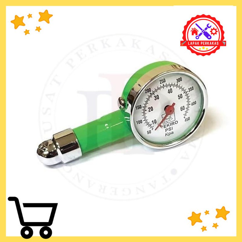 Jual Tekiro Ukuran Angin Bulat Psi Tekiro Pressure Gauge Indonesia