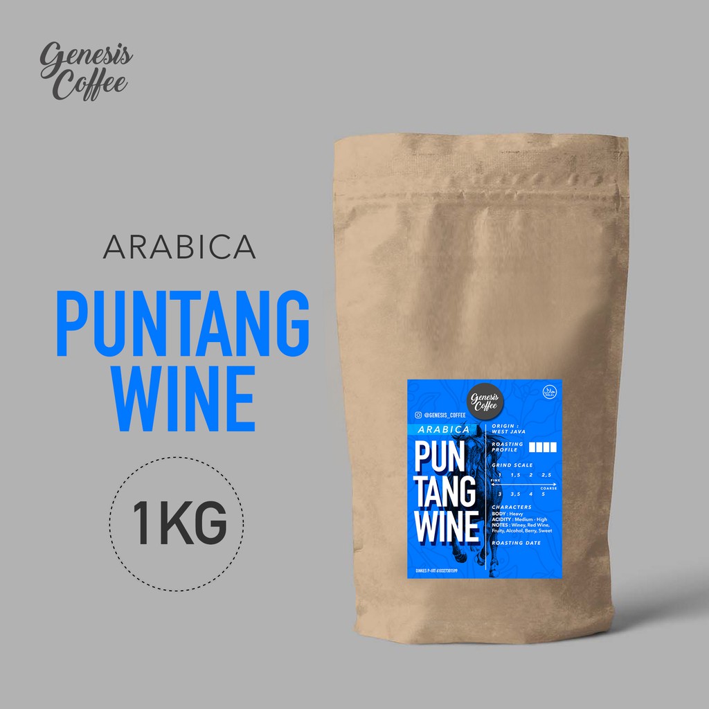 

ARABICA PUNTANG WINE KEMASAN 1 KG