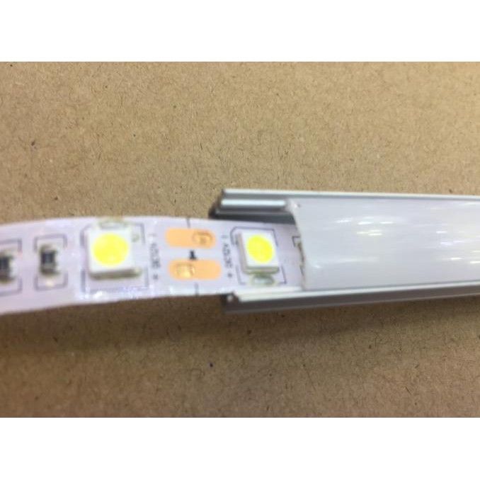 Gaya Rel Lampu Led Strip / Casing Led Strip / Rumah Led Strip 1M(100Cm) Hot Sale