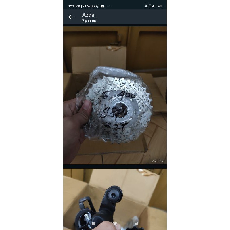 sprocket shimano hg 400 NEW