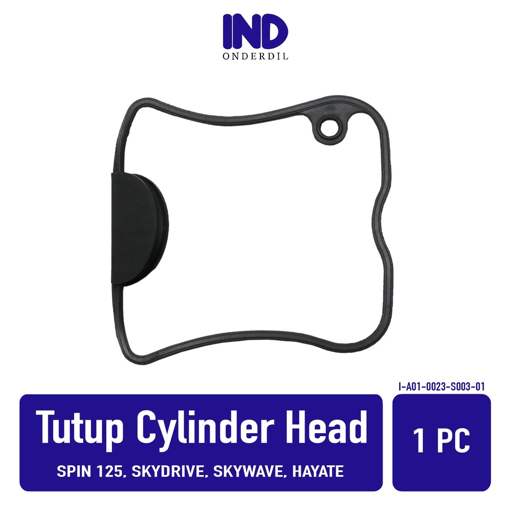 Seal-Sil-Gasket-Oring Head Cover Karet Tutup Cylinder-Silinder Cop Spin 125 &amp; Hayate &amp; Skywave-Sky Wave &amp; Skydrive-Drive