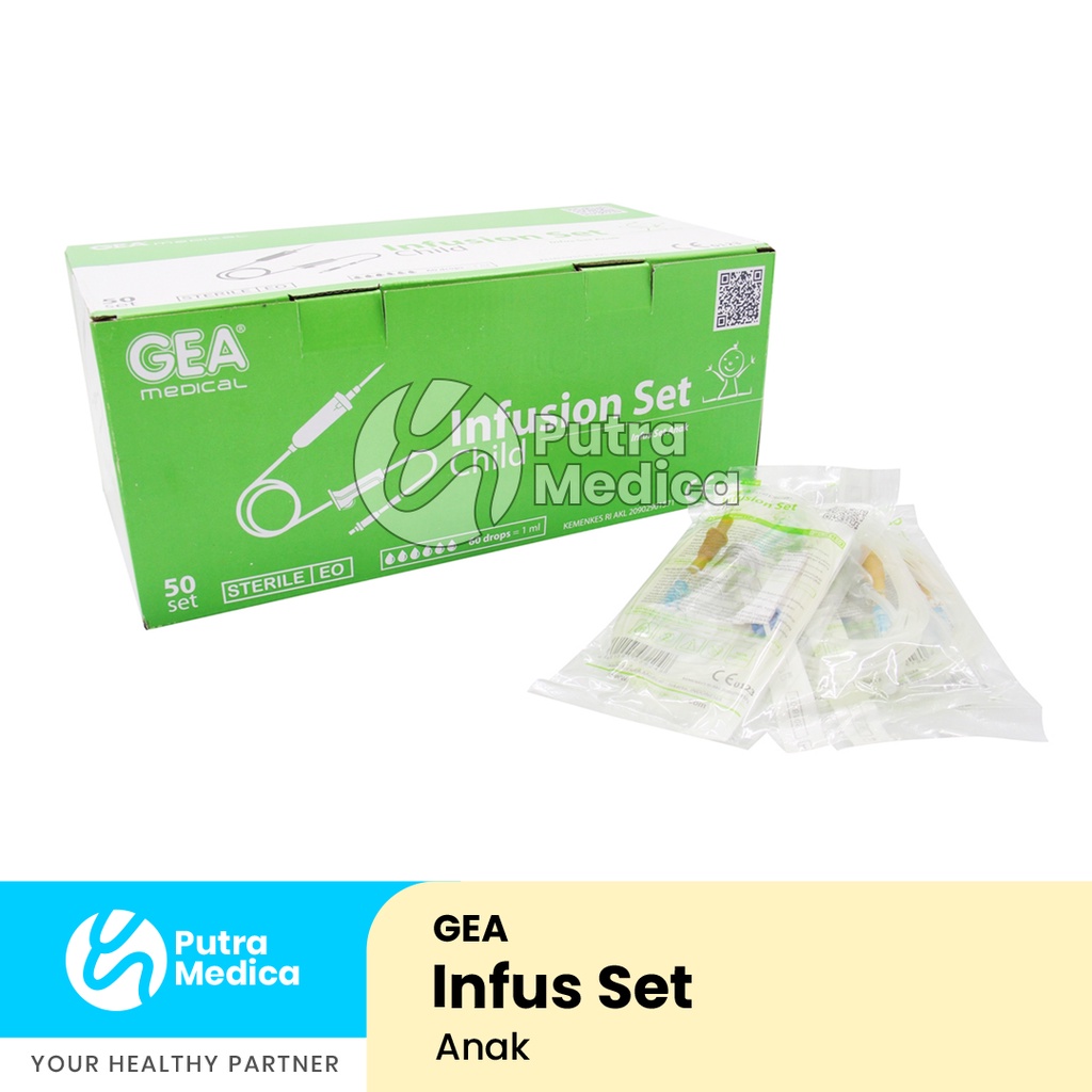 Infus Set Anak - 1 Pc / Infusion Set Child / Peralatan Medis