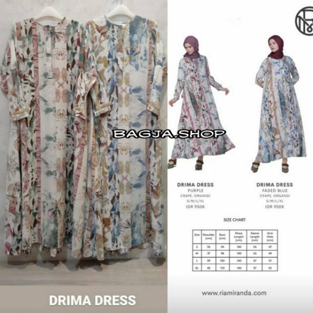READY New Drima Dress Ria Miranda Utopia RM Utopia