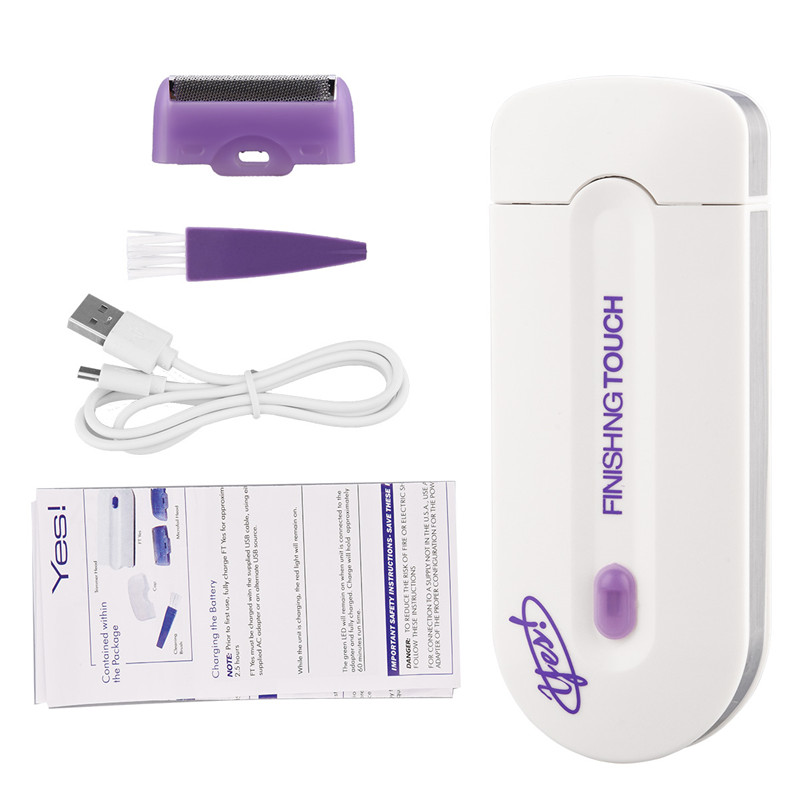 

CkeyiN Female Laser Epilator Women Painless Hair Remover Bikini Trimmer USB Lady Shaver Instant Depilation Tool