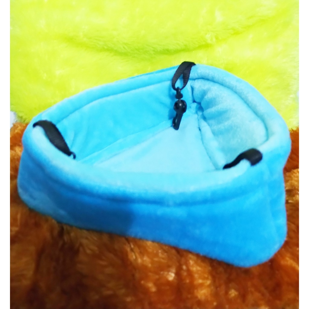 Sleeping pouch /tempat tidur sugar glider bentuk segitiga nyaman untuk sg