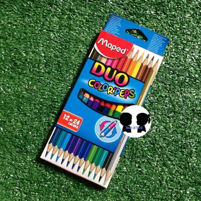 

Top!! Maped Duo Colorpeps Pensil Warna - Alat Tulis Perlengkapan Sekolah