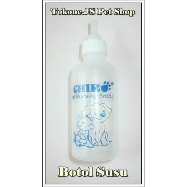 Botol susu untuk anak kucing atau anak anjing