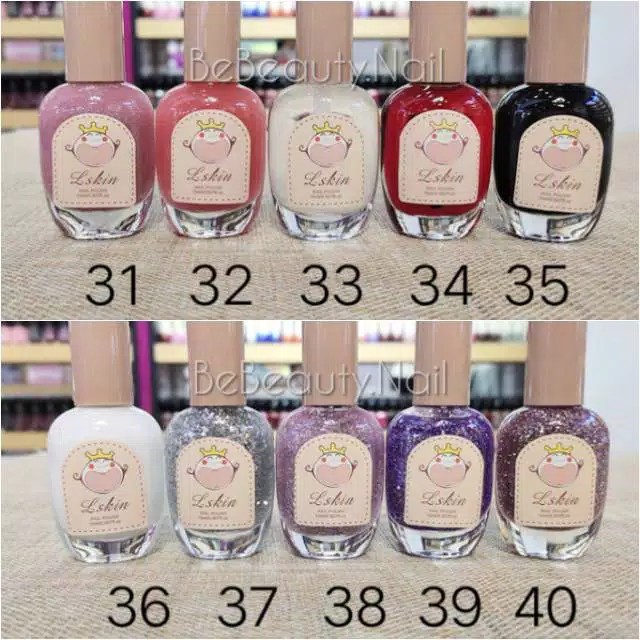 46 warna cantik kutek L-SKIN quick dry (8002) part 2