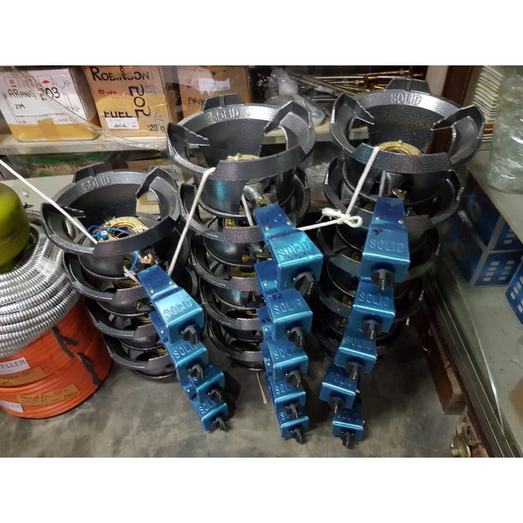 Kompor gas tungku LPG High Low pressure tatakan regulator selang semawar burner tabung KOMPOR LISTRIK