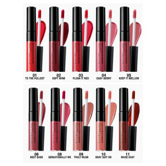 MAYBELLINE SENSATIONAL LIQUID MATTE 7ML