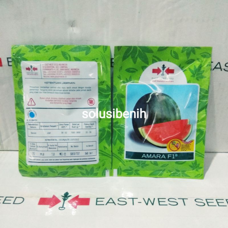 Benih Semangka / Bibit Semangka AMARA F1 isi 360 Butir