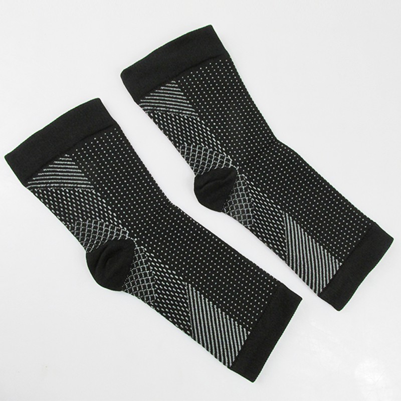 Kaos Kaki Anti Fatigue Compression Socks - S/M - Black