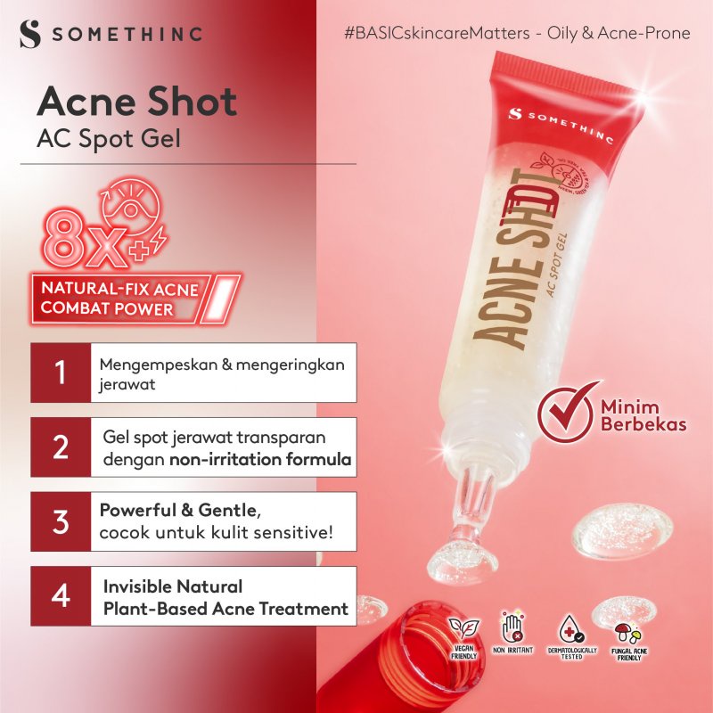 SOMETHINC ACNEDOT Series Treatment/Cleanser/Toner/Moisturizer/Spot Gel