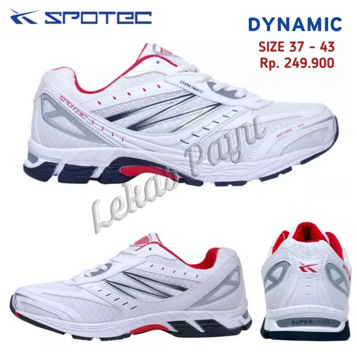 Grosir SPOTEC DYNAMIC Sepatu Running Sepatu Olahraga Sepatu Pria Dan Wanita Elegan