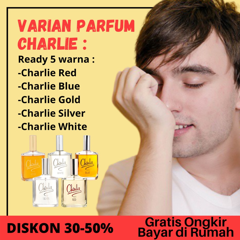 PARFUM TAHAN LAMA CHARLIE PARFUM REVLON 100ML ORIGINAL