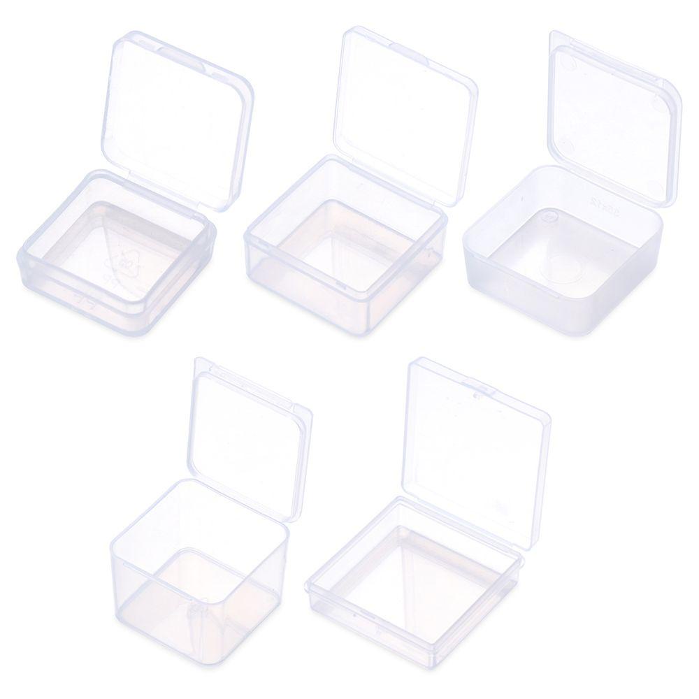 Nanas Kotak Penyimpanan Kecil Berguna Nail Art Screw Storage Plastik Perhiasan Organizer Case