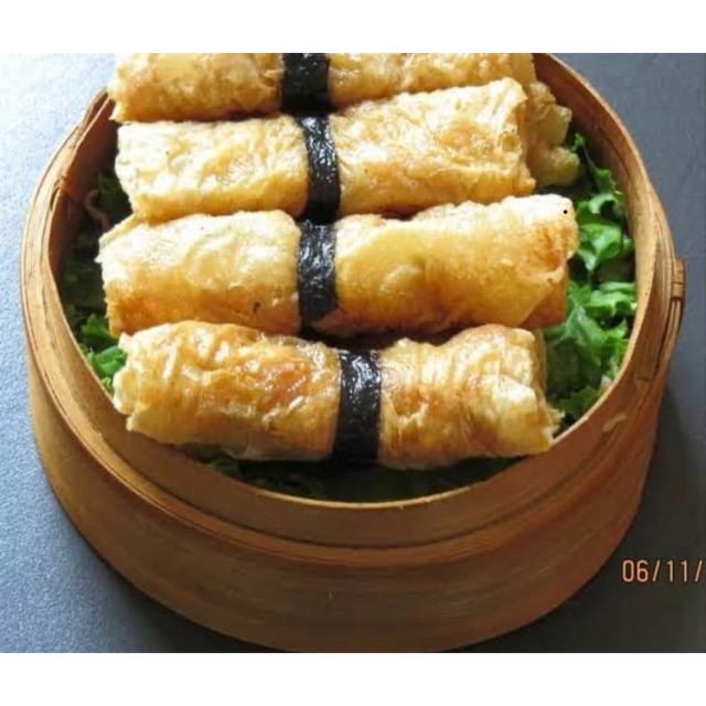 

Lumpia Udang Kulit Tahu 12 pcs dimsum frozen enak terlaris termurah terdekat terlaku halal homemade