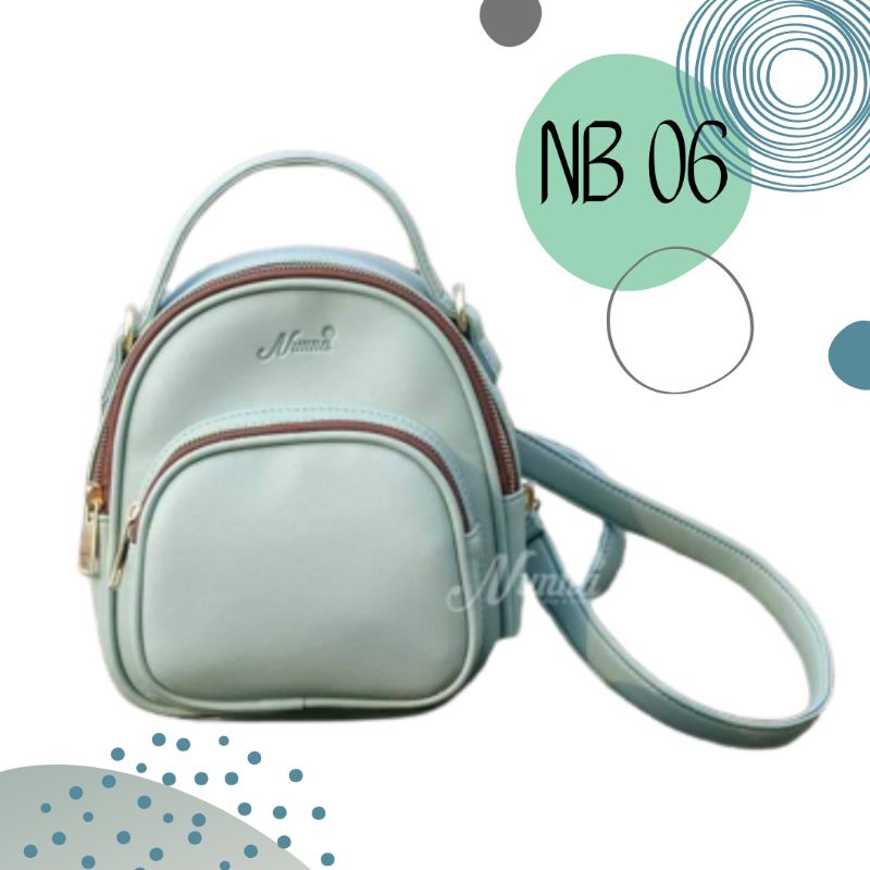 Tas multifungsi NB 06 by Nunna bag original bahan kulit sintesis premium