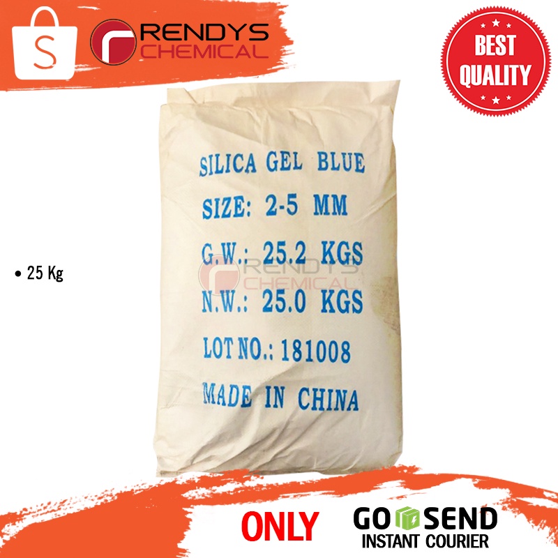 Silica Gel Blue 25Kg / Gel Silika Biru 25 Kg