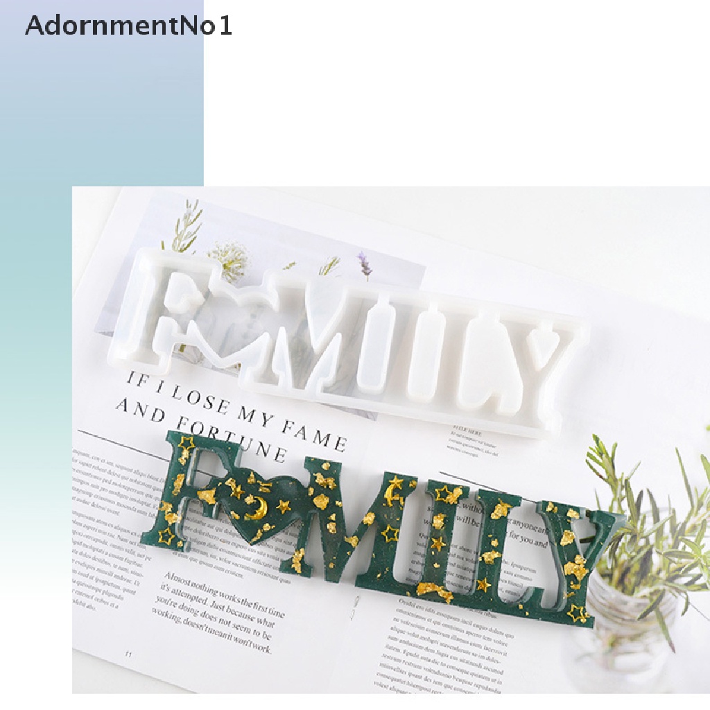 (AdornmentNo1) Cetakan Epoksi Handmade DIY Untuk Liontin / Perhiasan