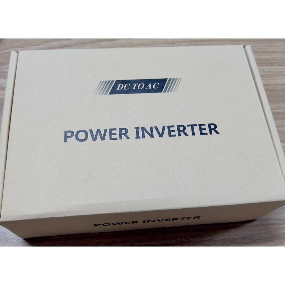 BISA COD - ANTOSTRECCar Power Inverter Pure Sine Wave DC 12V to AC220V 1000W - KS001