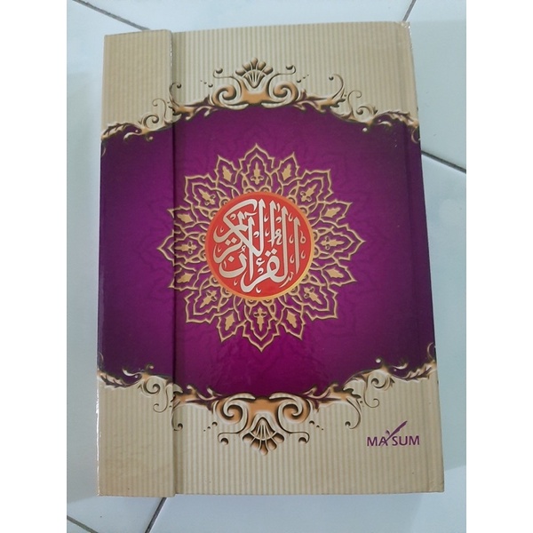 

Al-Qur’an dan Tajwid ukuran A4