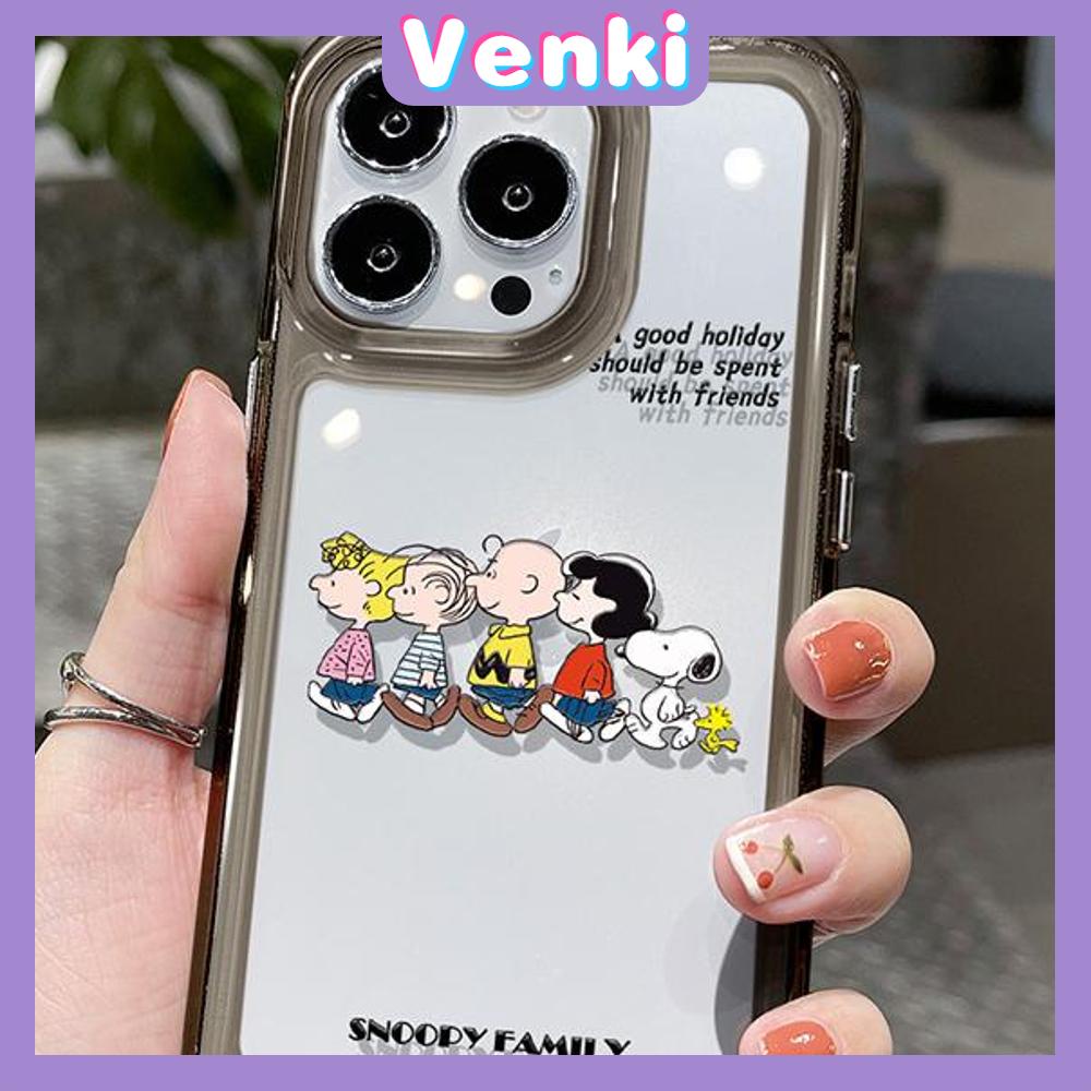 iPhone Case HD Acrylic High Quality Hard Case Clear Case Metal Button Protection Camera Shockproof Cartoon Cute Compatible For iPhone 14 Pro Max 14 Plus 13 Pro Max 12 11 XR 7Plus