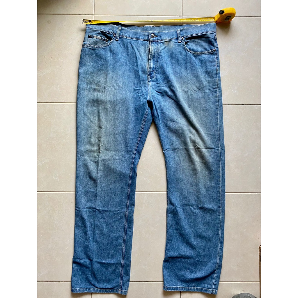 CELANA PANJANG JEANS BEKAS JEANS BOCATTI PANJANG SIZE 46 PRELOVED