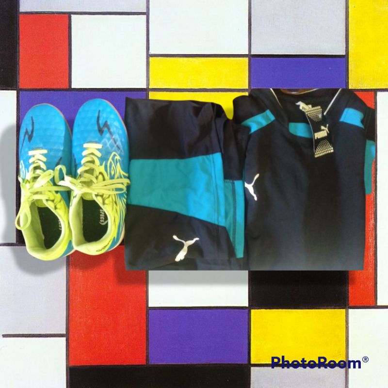 sepatu futsal& baju futsal