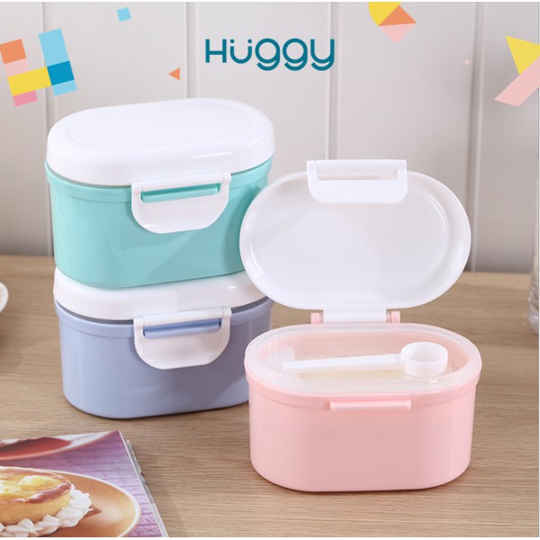 Tempat Kotak Penyimpanan Susu Bubuk Biskuit Snack Bayi / Toples Susu / Baby Milk Powder Box