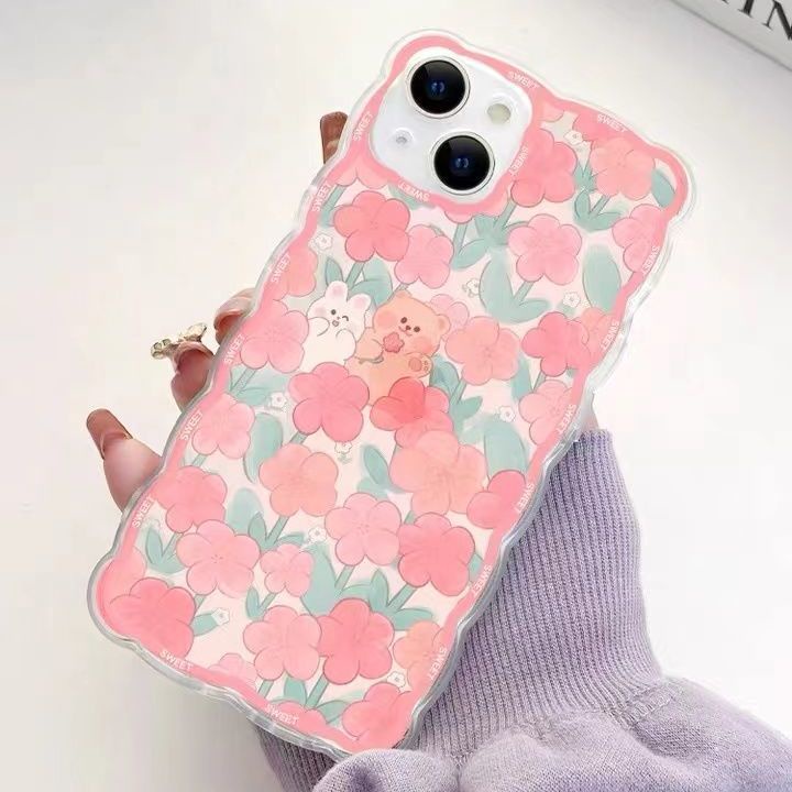 Soft Case Hp Gambar Kartun Kelinci Untuk Iphone 13pro / Max / 12 / 11 / XS / XR / X / 8 / 7 / 6 / 6s / Plus / Se202020