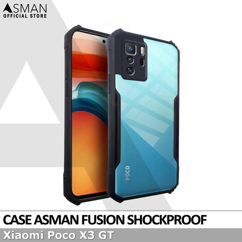 Asman Fusion Xiaomi Poco X3 GT Case Premium Amor Acrylic