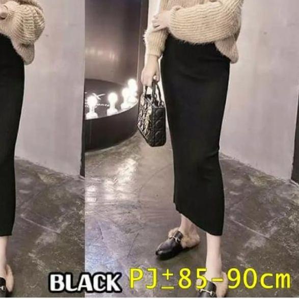 ➹ ROK SPAN RAJUT PANJANG | ROK PREMIUM RAJUT | SPAN ROK - ROK WANITA RAJUT TEBAL ❃