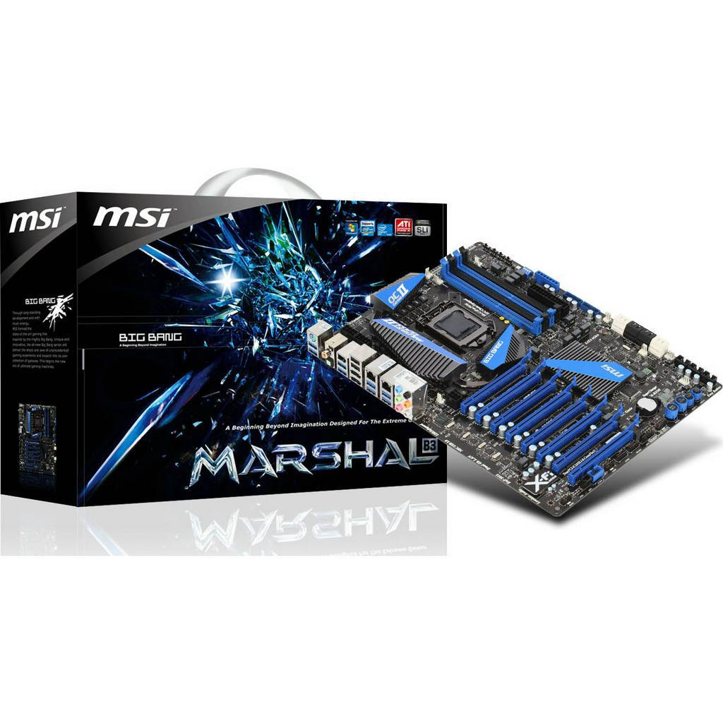 MSI Big Bang Marshal (B3) Socket 1155 Gaming Motherboard ( rare item )