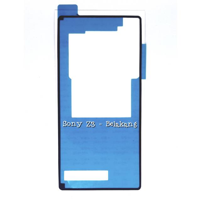 

Lem Adhesive Backdoor Sony Xperia Z3 - Z3 Big Double Tape Back Cover Tutup Belakang Z 3