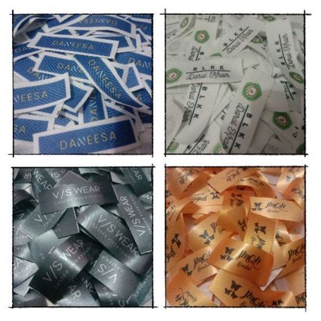 

(100pcs) Label baju printing orin craft semarang proses 1- 3 hari kerja