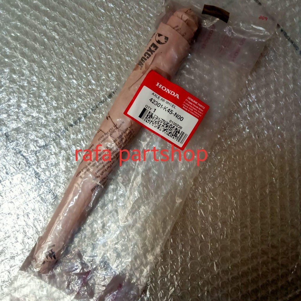 As Roda Belakang Axle RR Wheel New CBR 150R K45G New CB150R K15G  42301K45N00 ORI AHM