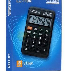 

Premium Kalkulator merk CITIZEN LC-110N / LC 110 N CALCULATOR MINI ✔