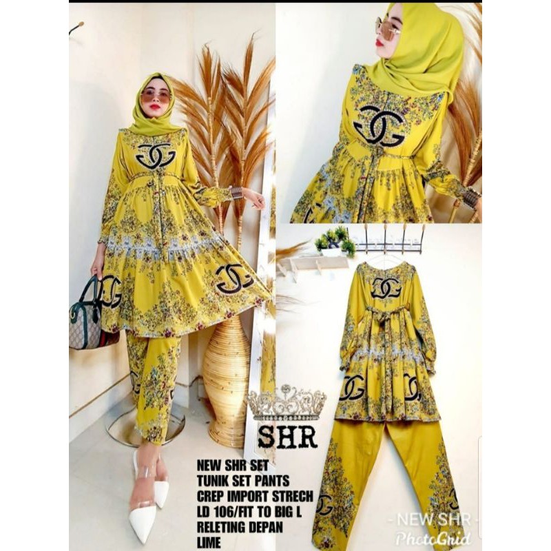 SETELAN CELANA TUNIK ORI SHR