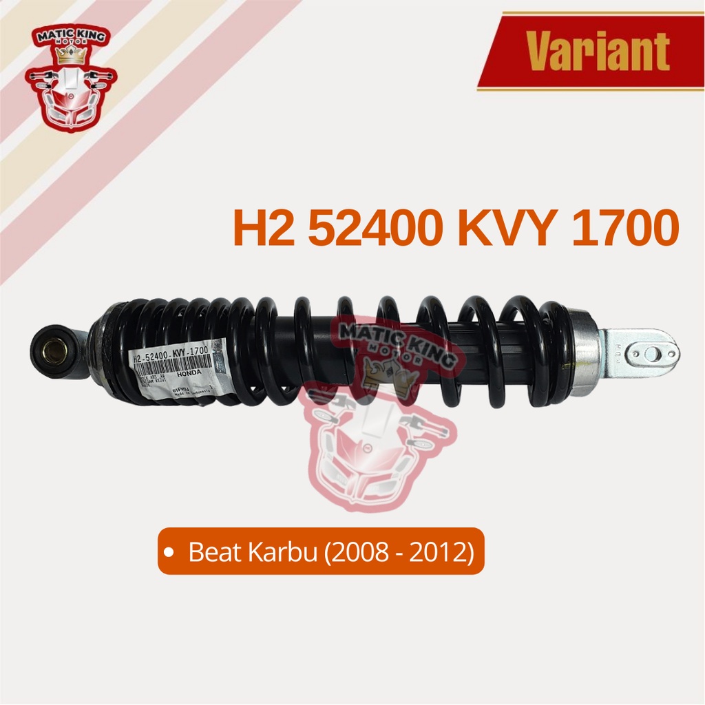 Shockbreaker sok Belakang Beat Sporty ESP 2014 2019 K25G K81 2020ASPIRA H2-52400-K81-1700