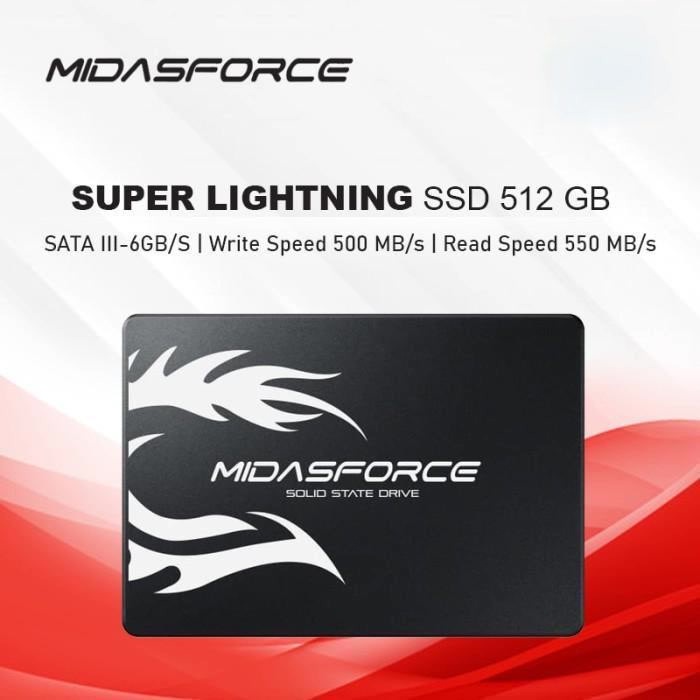 Midasforce SSD Superlightning 512GB