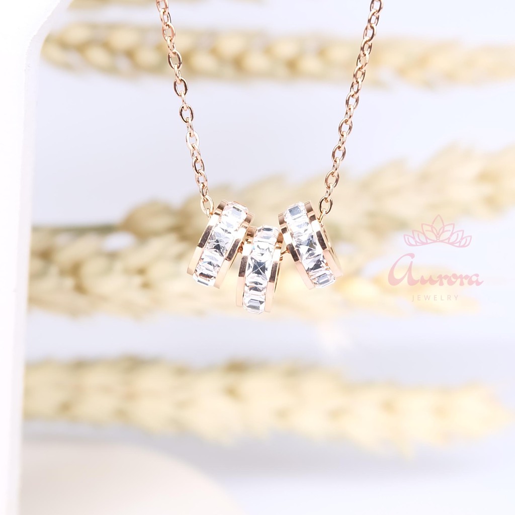 Kalung Trio Crystal N25 by Aurora Jewelry®