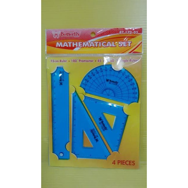 

UKRION-Penggaris Set Butterfly BT-172-05-om