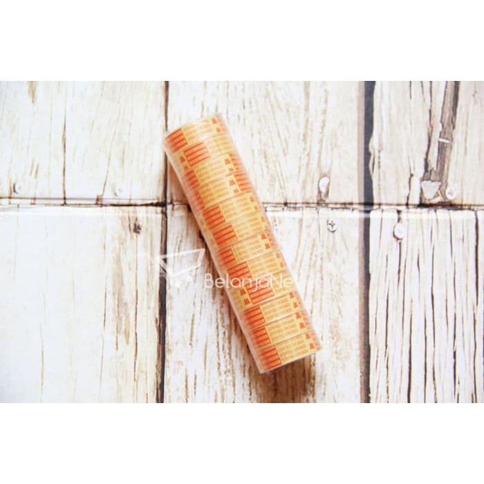 

Selotip / Solatip / Isolasi Kecil Murah 1/2 inch / 0.5" [1 LUSIN]
